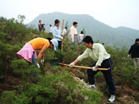 尊龙凯时（中国）2007年度公益植树助学活动